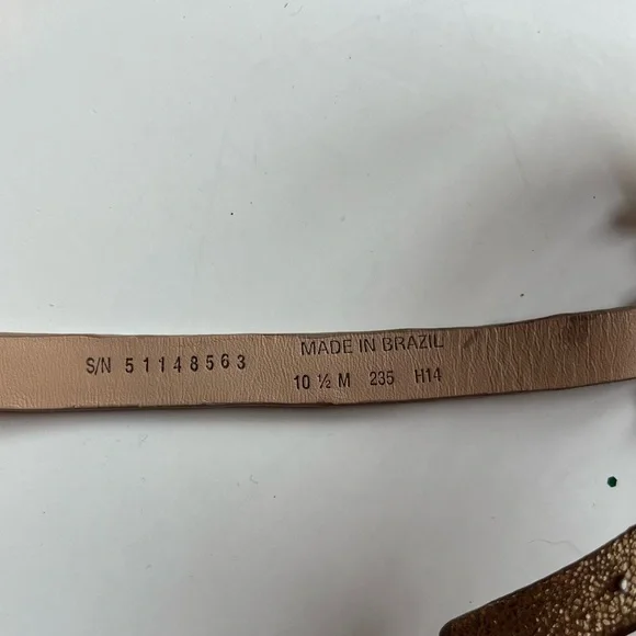 Tory Burch Daisy Floral Perforated Leather Wedge Sandal - Picture 4 of 8